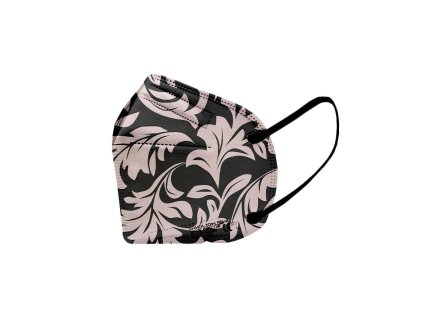 5X Český ultratenký NANO respirátor FFP2 - Béžový ornament