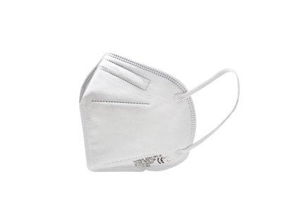 5X Český ultratenký NANO respirátor FFP2 - Bílý