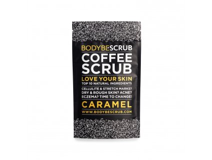 BODYBE Scrub- Peeling de cafea Caramel (100g)
