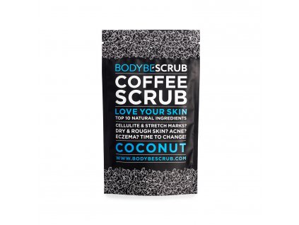 BODYBE Scrub - Kávový peeling Kokos (100g)