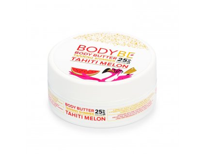 BODYBE- Sunscreen butter SPF 25 with a shimmering effect- Tahiti Melon (150ml)