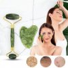 inSPORTline Masážny set Face roller a Gua Sha Siarto set