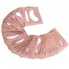 Pink gel pads under the eyes for lengthening and laminating eyelashes 100 pcs