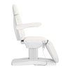 Scaun cosmetic electric SILLON Eclipse – 3 motoare, alb