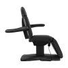 SILLON Eclipse elektromos kozmetikai szék – 3 motoros, fekete