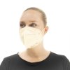 5X Český ultratenký NANO respirátor FFP2 - Béžový