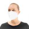 5X Český ultratenký NANO respirátor FFP2 - Bílý
