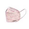 5X Český ultratenký NANO respirátor FFP2 - Růžová krajka