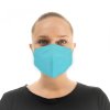 5X Český ultratenký NANO respirátor FFP2 - Tyrkysový