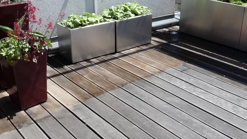 Renovace dřevěné terasy