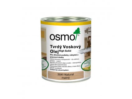 OSMO tvrdy voskovy olej natural 3042 0,75l