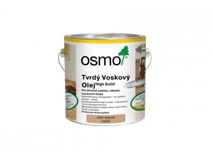 OSMO tvrdy voskovy olej natural 3042 2,5l