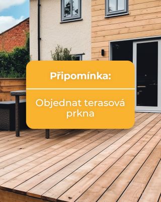 Jaro už je tu za pár týdnů. 🌷 Je tedy nejvyšší čas na stavbu terasy. V naší nabídce najdete terasová prkna v různých...