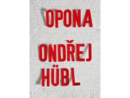 DRUHE MESTO Hubl OPONA titulka