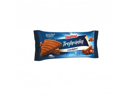 Dialine trojhránky čokoládové