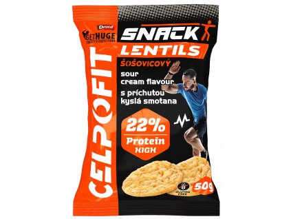 fit snack čočka kysaná smetana