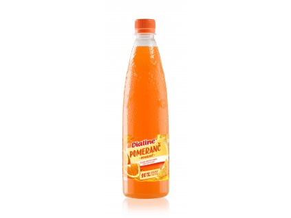 Dialine Pomeranč s ovocným cukrem DRUID 650 ml