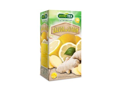 Vitto tea Zázvor a citron 40 g