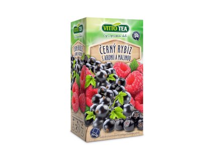 Vitto tea Černý rybíz s aronií a malinou 40 g