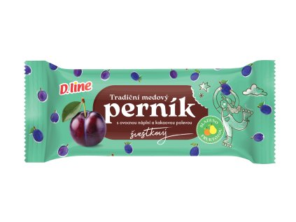 Dline perník švestka 3D