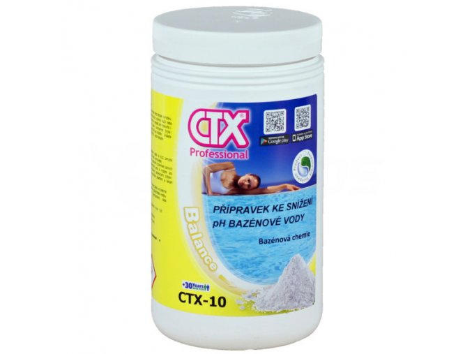 CTX-10; 1,5 kg (granulát snižující pH)