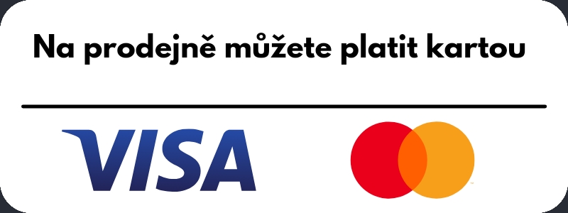 Na prodejně můžete platit kartou