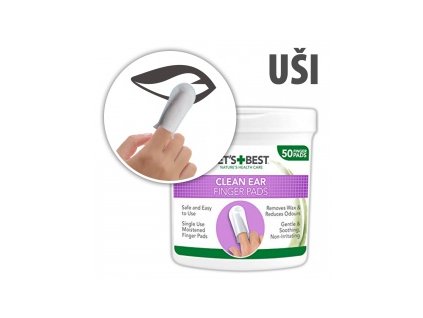 vlhcene cistici ubrousky na usi 50 kusu default