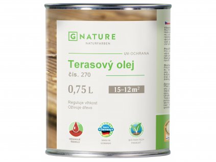 Terasový olej 0,75l