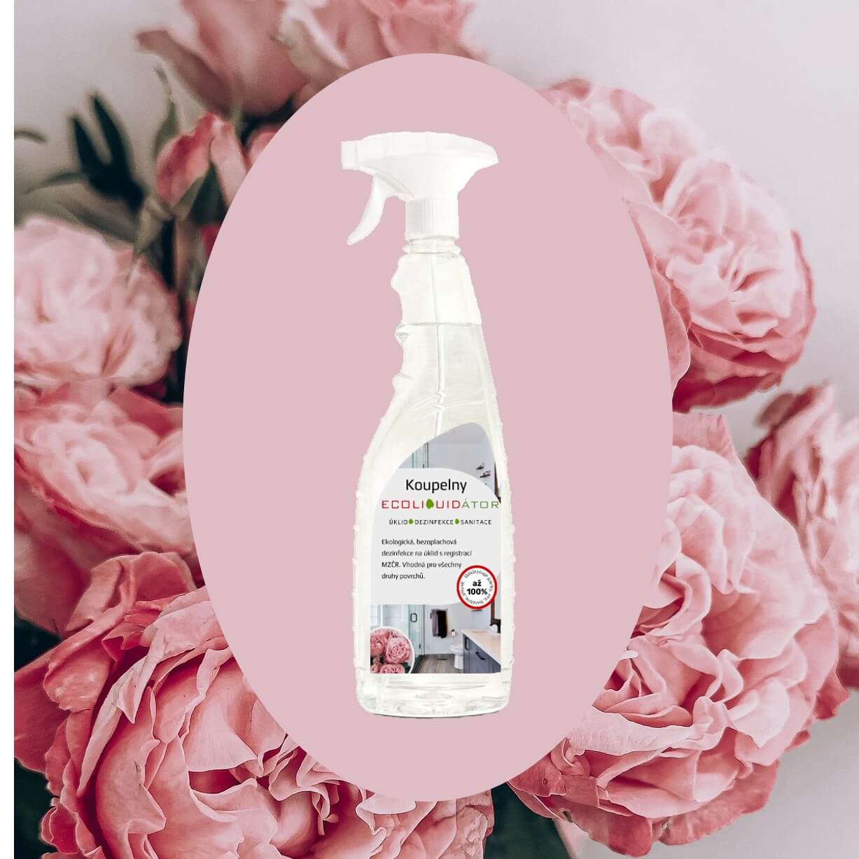 Nová vůně dezinfekce na povrchy