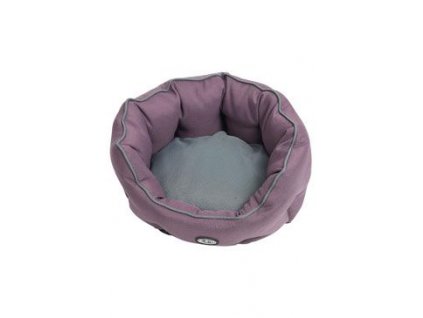 Pelech Cocoon Bed Švestková/Šedá (Velikost 75cm)