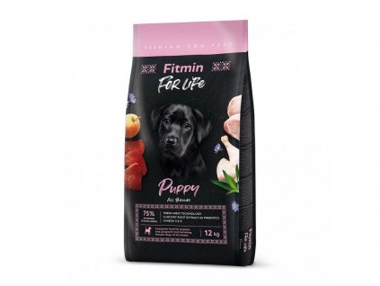 31868 2 new fitmin dog for life puppy 12 kg h l