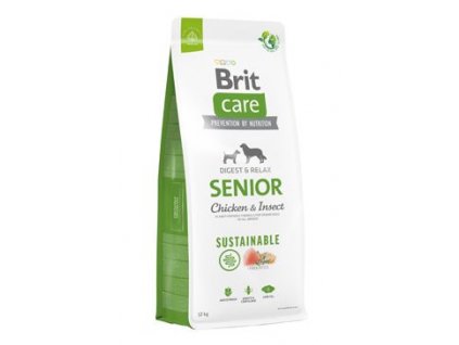 Brit Care Dog Sustainable Senior (Balení 12 kg)