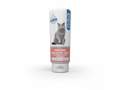 TOPVET Pantenol šampon pro kočky 200 ml