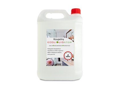 ecoliquid ecoliquidator koupelny bez aroma 5000ml