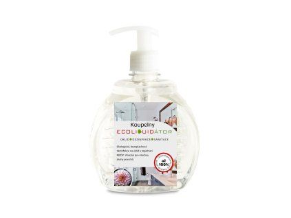 ecoliquid ecoliquidator koupelny bez aroma 500ml davkovac
