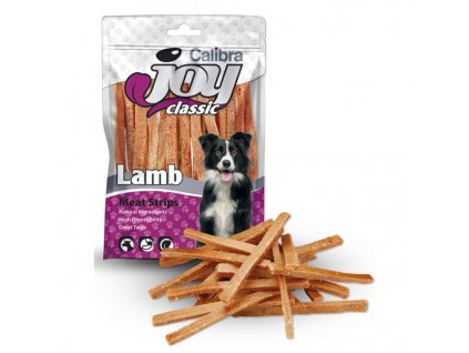 calibra joy dog classic lamb strips 250 g