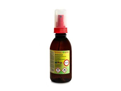 ecoliquid antiviral bez aroma 150ml sprej