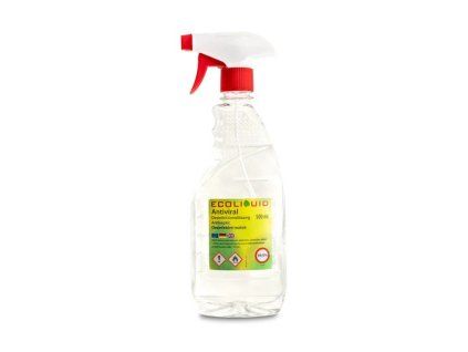 ecoliquid antiviral bez aroma 500ml sprej