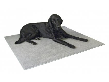 25644 protiskluzovy koberec pro psy 125 x 80 cm sedy