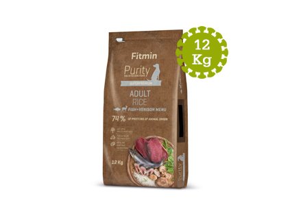 Fitmin dog Purity Rice Adult Fish&Venison -