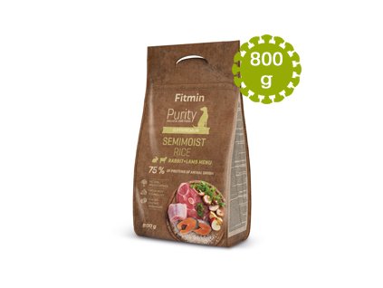 Fitmin dog Purity Rice Semimoist Rabbit&Lamb