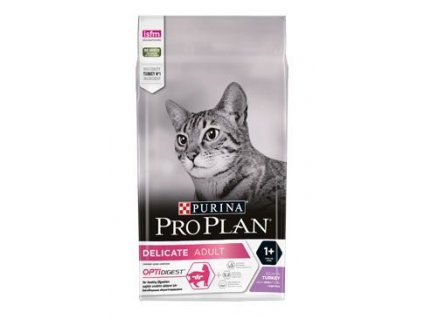 ProPlan Cat Delicate Turkey (Balení 10kg)