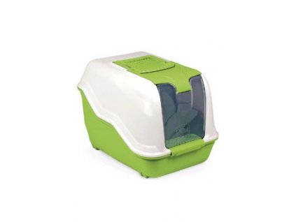 WC kočka NETTA kryté s filtrem zelená 53x39x40cm (Barva modrá)