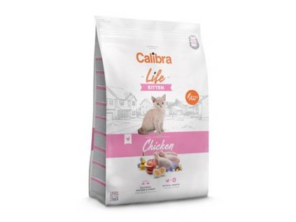 Calibra Cat Life Kitten Chicken 1,5kg (Balení 6 kg)
