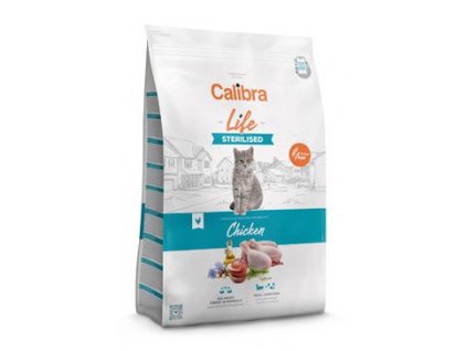 Calibra Cat Life Sterilised Chicken 1,5kg (Balení 6 kg)