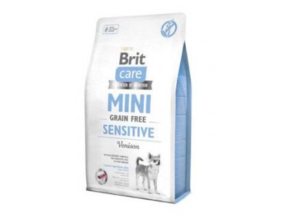 Brit Care Dog Mini Grain Free Sensitive (Balení 7kg, Složení jelen)