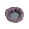 Pelech Cocoon Bed Švestková/Šedá (Velikost 75cm)