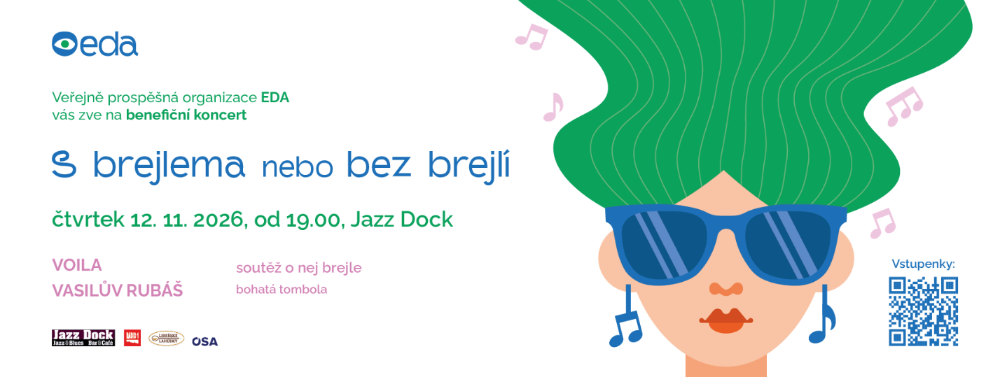 Benefiční koncert 12. 11. 2026 v Jazz Docku