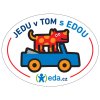 Nálepka Jedu v tom s EDOU