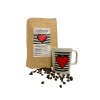 Coffeeda dárkové balení hrnek + káva SRDCE